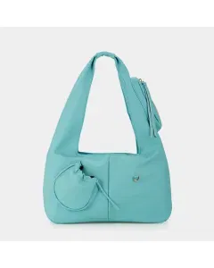 Hobo Shoulder Bag &ndash; Small PU Leather Purse for Women with Zipper Pocket