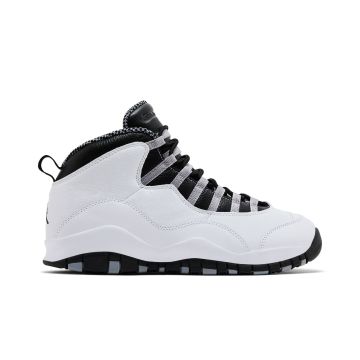 Air Jordan 10 “Steel” OG — White/Black/Grey Jade | HJ6779-104