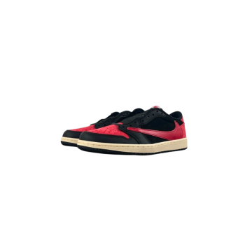 Travis Scott x Air Jordan 1 Low “Red/Black” Sneaker | DM7866-061