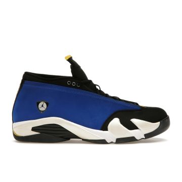 Jordan 14 Retro Low “Laney” 807511-405 | Varsity Royal / Black / Varsity Maize / White