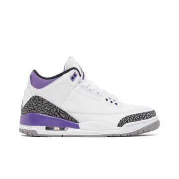 Jordan 3 Retro Dark Iris CT8532-105 | White Purple Cement Grey Retro Sneakers