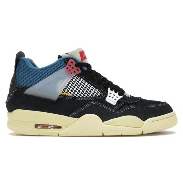 Jordan 4 Retro Union Off Noir - Exclusive Collaborative Retro Sneakers