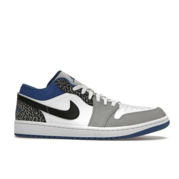 Jordan 1 Low SE “True Blue” DM1199-140 | White/True Blue/Cement Grey
