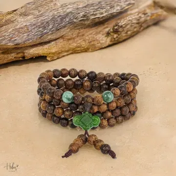 Handcrafted Natural Agarwood Bracelet for Spiritual Souls – Grounding Energy for Daily Wear, Meditation