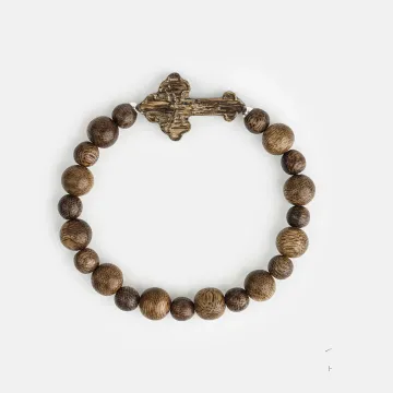 Handcrafted Natural Agarwood Bracelet - Grounding Energy for Meditation, Spiritual Gifts