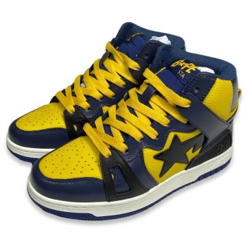 A Bathing Ape Bape Sta 93 Hi Michigan - Classic High Top Sneakers