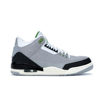 Jordan 3 Retro Chlorophyll - Stylish Retro Basketball Sneakers