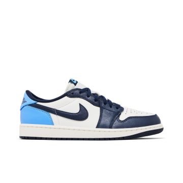 Air Jordan 1 Low OG “Obsidian/University Blue” Sail/Obsidian/University Blue | CZ0790-400