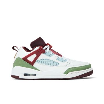 Jordan Spizike Low “Year of the Dragon” Sail/Oil Green/Dark Team Red | FJ6372-100