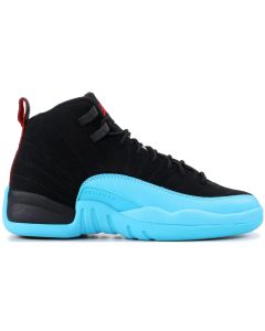 Jordan 12 Retro “Gamma Blue” GS 153265-027 | Black / Gamma Blue