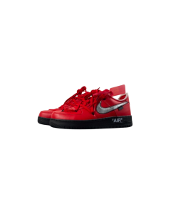 Off-White x Nike Air Force 1 Low “All-Red/Black” Sneaker | DD1876-600