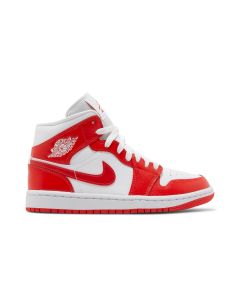 Jordan 1 Mid Syracuse Women’s BQ6472-116 | Orange White Retro Sneakers