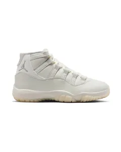 Air Jordan 11 Retro "Pearl" - Premium Iridescent High-Cut Lifestyle Model