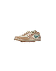 Air Jordan 1 Low “White/Tea Green” Sneaker | DC0774-130