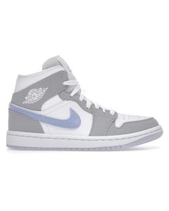 Jordan 1 Mid “Wolf Grey Aluminum” BQ6472-105 | White / Wolf Grey / Aluminum