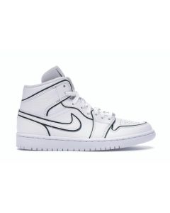 Jordan 1 Mid “Iridescent Reflective” Women’s CK6587-100 | White/Iridescent