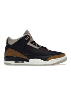 Jordan 3 Retro “Desert Elephant” CT8532-008 | Black / Rush Orange / Fossil Stone