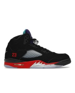 Jordan 5 Retro “Top 3” CZ1786-001 | Black/Fire Red