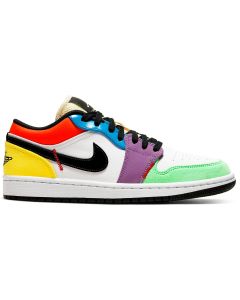Air Jordan 1 Low SE “Multi-Color” White/Black/Lightbulb/Team Orange | CZ3572-104