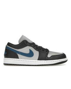 Jordan 1 Low “Anthracite Industrial Blue” Women’s DC0774-040 | Anthracite/Industrial Blue/White