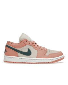 Jordan 1 Low “Light Madder Root” Women’s DC0774-800 | Light Madder Root/Black/Sail