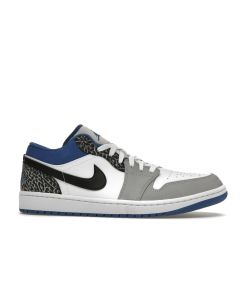 Jordan 1 Low SE “True Blue” DM1199-140 | White/True Blue/Cement Grey