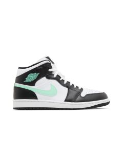 Air Jordan 1 Mid “Green Glow” White/Black/Green Glow | DQ8426-103