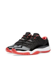 Jordan 11 Retro Low “Bred” 528896-012 | Black True Red White Premium Sneaker