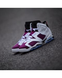 Jordan 6 Retro Grape GS 543390-127 | White Bright Grape Black Premium Sneaker