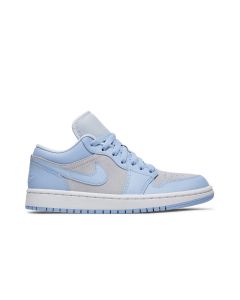 Air Jordan 1 Low “Football Grey/Aluminum” Women’s — DC0774-050