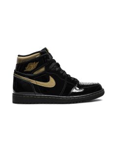 Jordan 1 Retro High OG Black Metallic Gold 555088-032 | Black Metallic Gold Premium Sneaker