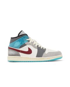 Air Jordan 1 Mid SE “Exploration Unit” Sail/Team Red/Coconut Milk | FB1870-161
