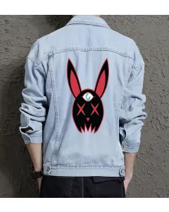Men's Classic Jean Jacket - Perfect Present for Husband - Contemporary Style - for Casual Meetups - College Start Gift - Light Blue - Main View