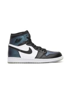 Jordan 1 Retro High OG All Star Chameleon 907958-015 | Black Metallic Silver White Premium Sneaker