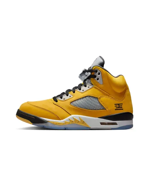 Air Jordan 5 Retro T23 "Tokyo" Yellow - Premium Limited-Edition Heritage High-Top Model