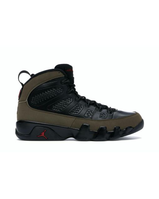 Jordan 9 Retro “Olive” 302370-020 | Black / Light Olive