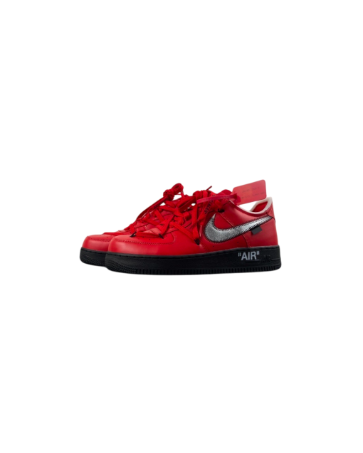 Off-White x Nike Air Force 1 Low “All-Red/Black” Sneaker | DD1876-600