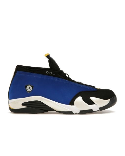 Jordan 14 Retro Low “Laney” 807511-405 | Varsity Royal / Black / Varsity Maize / White