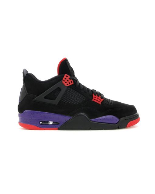 Jordan 4 Retro “Raptors” AQ3816-065 | Black / Court Purple / University Red