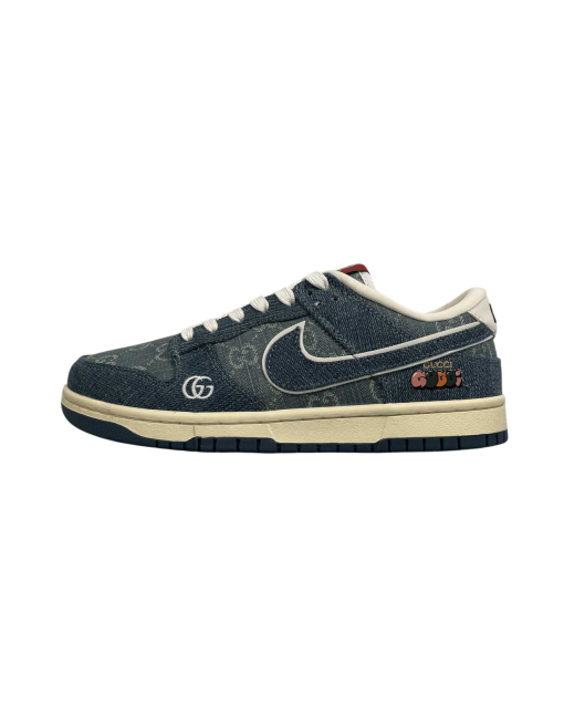 Dunk Low Denim Low-Top Sneakers – Casual Street Style Everyday Comfort