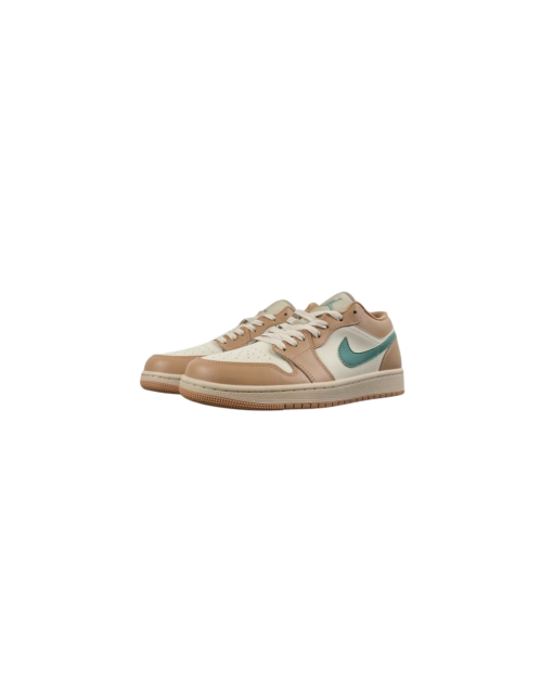 Air Jordan 1 Low “White/Tea Green” Sneaker | DC0774-130