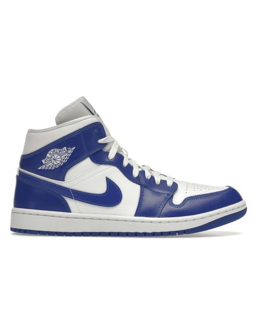 Jordan 1 Mid “Kentucky Blue” BQ6472-104 | White / Hyper Royal