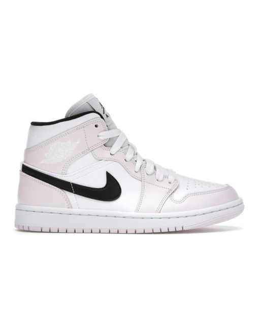 Jordan 1 Mid “Barely Rose” BQ6472-500 | Barely Rose / Black