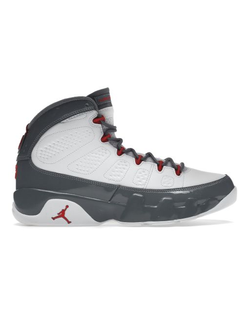 Jordan 9 Retro “Fire Red” CT8019-162 | White/Fire Red/Cool Grey
