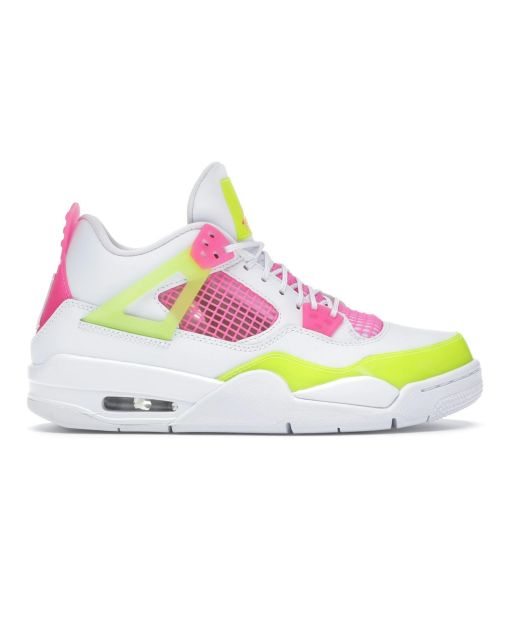 Jordan 4 Retro “White Lemon Pink” (GS) – CV7808-100