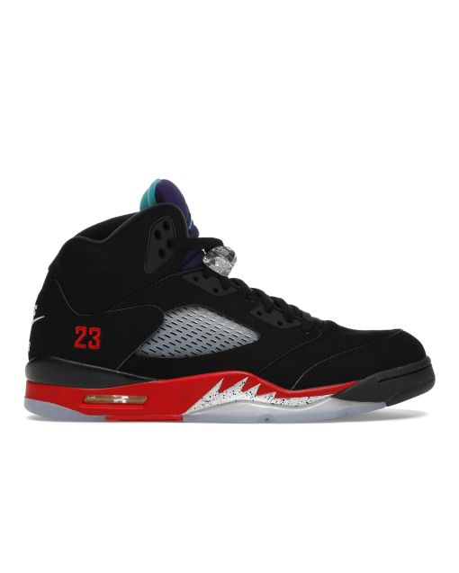 Jordan 5 Retro “Top 3” CZ1786-001 | Black/Fire Red
