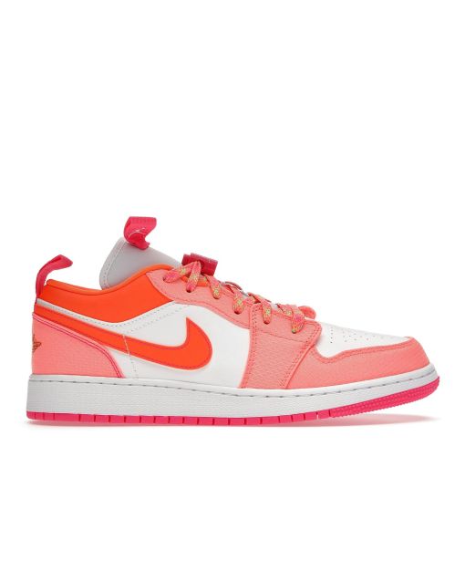 Jordan 1 Low Utility GS “White/Orange/Pink” DJ0530-801