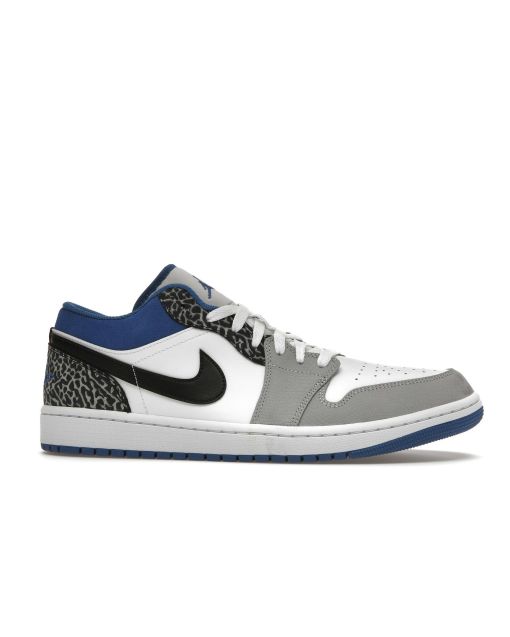 Jordan 1 Low SE “True Blue” DM1199-140 | White/True Blue/Cement Grey
