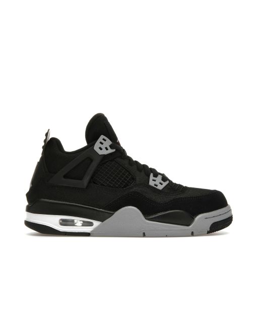 Air Jordan 4 Retro (GS) “Black Canvas” | DV0553-006