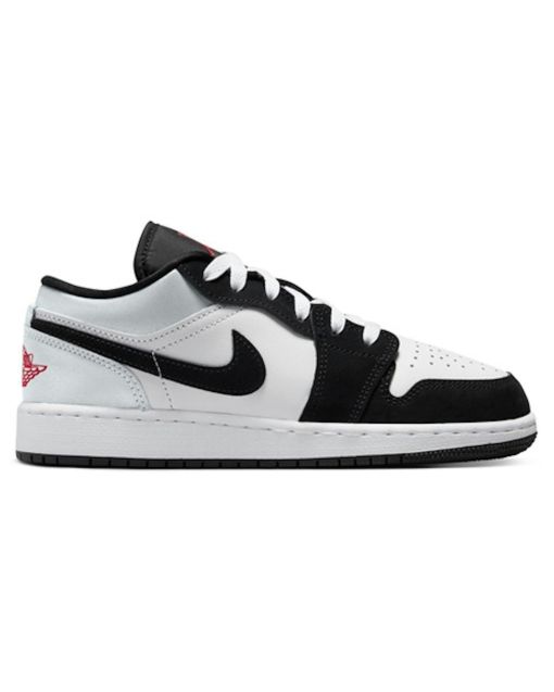 Air Jordan 1 Low SE (GS) “Panda Toe” — White/Black/Red | HF3188-106